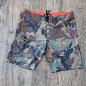 oneil hyperfreak size 38 camo board shorts